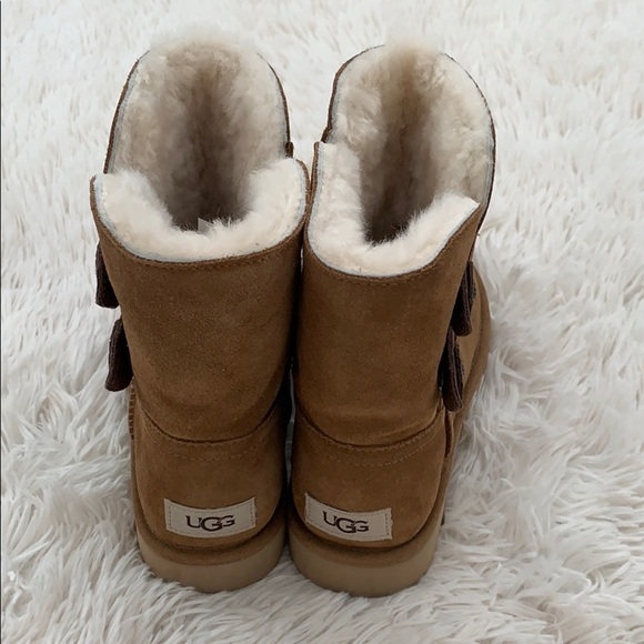 UGG Marciela 2 genuine shearling chestnut boot - Picture 3 of 7